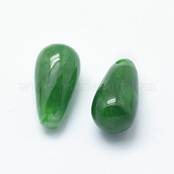 Natural Myanmar Jade/Burmese Jade Charms&nbsp;G-F581-01