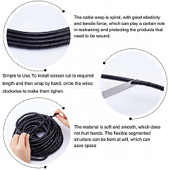 Open Type PE Wire & Cable Arrangement Tube&nbsp;FIND-WH0090-95B-02