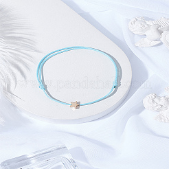1Pc Adjustable Waxed Cord Bracelets&nbsp;BJEW-LP0002-41B