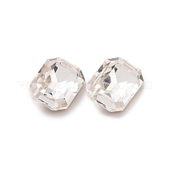 Glass Rhinestone Cabochons&nbsp;GGLA-P002-01C-07