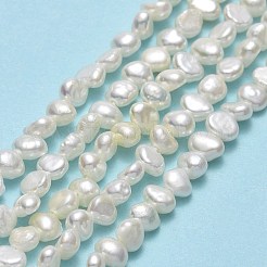 Natural Cultured Freshwater Pearl Beads Strands&nbsp;PEAR-A005-05A-01