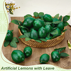 50Pcs Foam Simulation Lemon&nbsp;DJEW-GA0001-75A