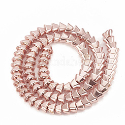 Electroplate Non-magnetic Synthetic Hematite Beads Strands&nbsp;G-T061-88RG