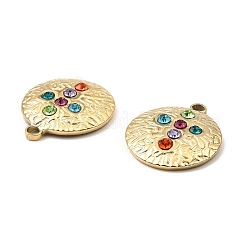 Ion Plating(IP) 316 Stainless Steel with Rhinestone Pendants&nbsp;STAS-K258-01G
