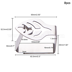 Stainless Steel Tablecloth Clips&nbsp;TOOL-WH0119-09