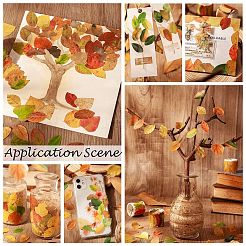 Paper Fallen Leaves Sticker Rolls&nbsp;LS-DIY-C080-01G