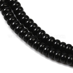 Natural Obsidian Beads Strands&nbsp;G-K343-C44-01