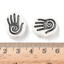 Handmade Porcelain Beads&nbsp;PORC-D025-02F