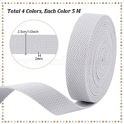 20M 4 Colors Polycotton Ribbon&nbsp;OCOR-PH0005-72