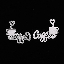 Caffe Carbon Steel Cutting Dies Stencils&nbsp;DIY-A008-17