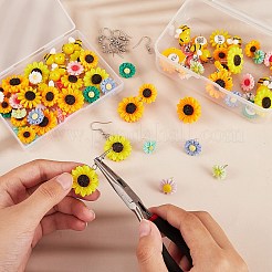 DIY Sunflower Earring Making Kit&nbsp;DIY-SZ0008-44