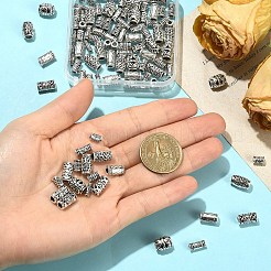 100Pcs 10 Styles Tibetan Style Alloy Beads&nbsp;FIND-YW0012-31