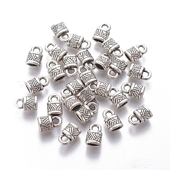 Tibetan Style Alloy Cord Ends&nbsp;LF10823Y-NF