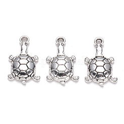 Tibetan Style Alloy Pendants&nbsp;TIBEP-S319-066AS-RS
