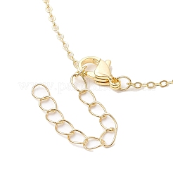 Valentine's Day Brass Heart and Rectangle with Word Love Pendant Necklace&nbsp;NJEW-JN04700