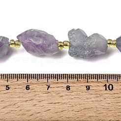 Electroplated Raw Rough Natural Amethyst Beads Strands&nbsp;G-Z131-J02-11