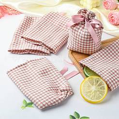 Cloth Tartan Gift Candy Drawstring Bags&nbsp;ST-CJ0003-01A