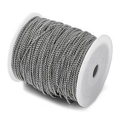 Tarnish Resistant 304 Stainless Steel Rolo Chains&nbsp;CHS-C010-05P