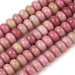 Natural Rhodonite Beads Strands&nbsp;GG-CBA9281-A03-5x8mm
