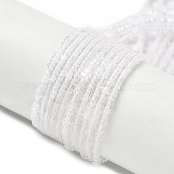 Natural Quartz Crystal Beads Strands&nbsp;G-G271-G06-1x1.5mm