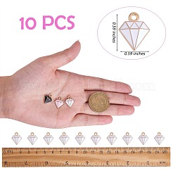 Alloy Enamel Charms&nbsp;ENAM-SZ0003-02A