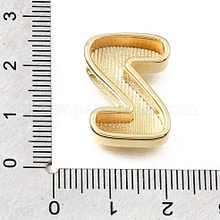Brass Slide Charms&nbsp;KK-E802-33G-Z