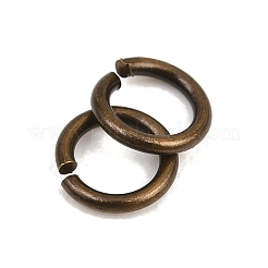 Brass Open Jump Rings&nbsp;KK-NH0012-01B-AB