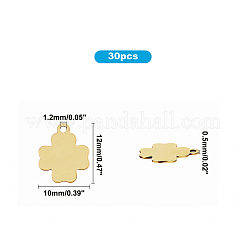 Brass Charms&nbsp;KK-PH0039-72AB