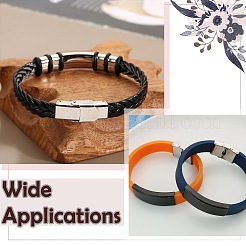 11Pcs 11 Styles Stainless Steel Watch Band Clasps&nbsp;STAS-CJ0003-41