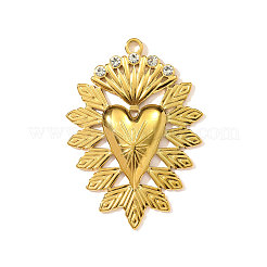 304 Stainless Steel Big Pendants&nbsp;STAS-OY003-36G