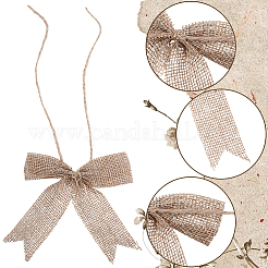 Christmas Polyester Bowknot for Gift Box Decoration&nbsp;AJEW-WH20033-136A