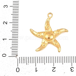 304 Stainless Steel Pendant Rhinestone Settings&nbsp;STAS-K322-03G