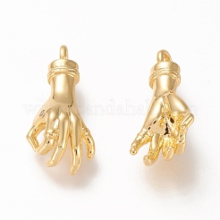 Brass ASL Pendants&nbsp;ZIRC-L098-031G