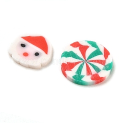 Christmas Theme Handmade Polymer Clay Cabochons&nbsp;CLAY-Q004-19A