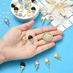 10Pcs 2 Colors Rack Plating Alloy Pendants&nbsp;FIND-YW0011-29