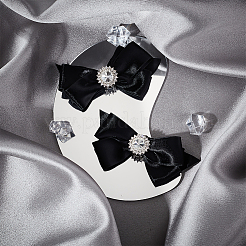 Polyester Bowknot Shoe Decorations&nbsp;AJEW-WH0323-22P