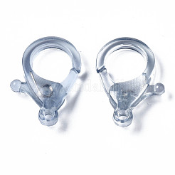 Transparent Acrylic Lobster Claw Clasps&nbsp;TACR-T023-01A-01