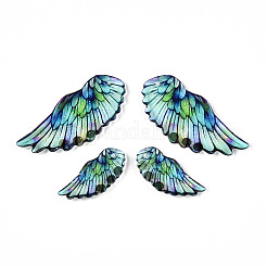 Epoxy Resin Wing Pendants&nbsp;FIND-N005-64C