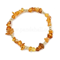 Unisex Natural & Synthetic Amber Bracelets&nbsp;BJEW-JB13932