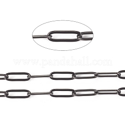 304 Stainless Steel Paperclip Chains&nbsp;STAS-K209-07EB