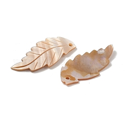 Natural Freshwater Shell Carved Pendants&nbsp;SHEL-K006-54C