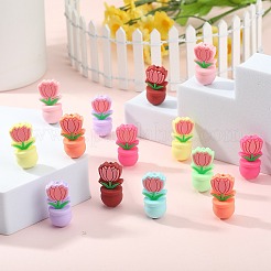 16Pcs 8 Colors Silicone Beads&nbsp;SIL-SZ0003-26D