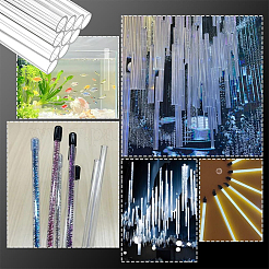 Acrylic Round Tube&nbsp;OACR-WH0056-007C