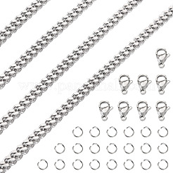 5M 304 Stainless Steel Curb Chains&nbsp;CHS-TA0001-56