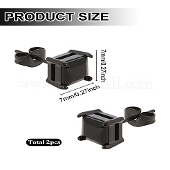 2Pcs Stainless Steel Stud Earrings&nbsp;EJEW-LP0001-42B