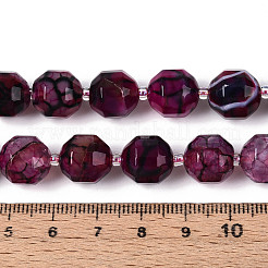 Natural Agate(Dyed & Heated) Beads Strands&nbsp;G-T139-92B