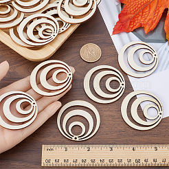 Wood Big Pendants&nbsp;WOOD-WH0024-155A