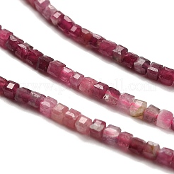 Gradient Color Natural Pink Tourmaline Beads Strands&nbsp;G-K373-A03-01
