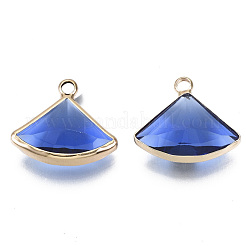 Transparent Glass Pendants&nbsp;GLAA-N038-12F