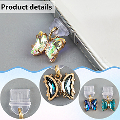 10Pcs Plastic Mobile Dustproof Plugs&nbsp;HJEW-SC00181